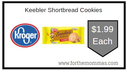 Kroger: Keebler Shortbread Cookies ONLY $1.99 Each