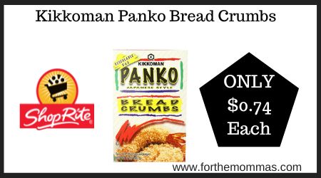 Kikkoman Panko Bread Crumbs