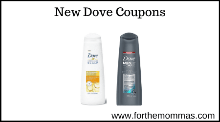 New Dove Coupons