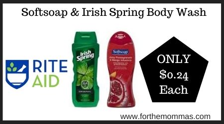 Softsoap & Irish Spring Body Wash