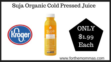 Suja Organic Cold Pressed Juice