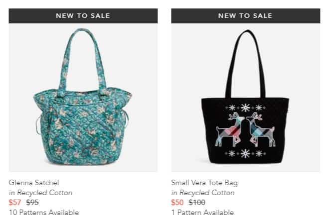 After Christmas Sale at Vera Bradley: Get an Extra 50% off 100s of Sale Styles