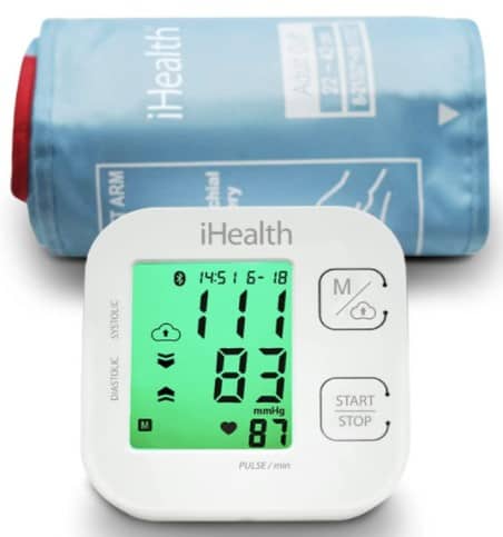 Amazon: iHealth Track Smart Upper Arm Blood Pressure Monitor $26.99 (Reg $50)