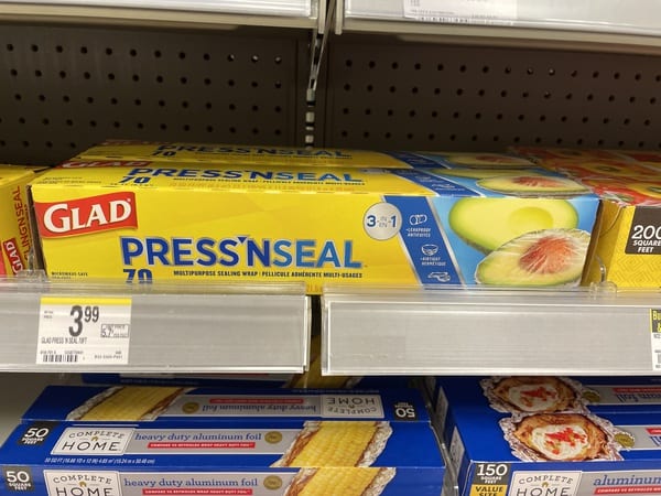 Walgreens: Glad Press'N Seal ONLY $1.99 Each