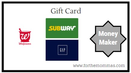 Walgreens: Gift Card Moneymaker
