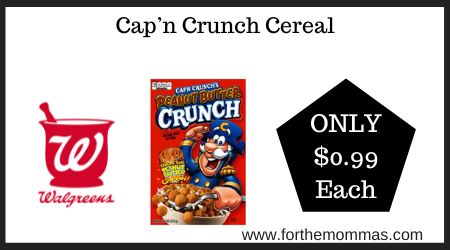 Cap’n Crunch Cereal