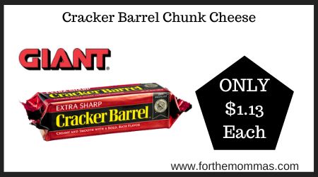 Cracker Barrel Chunk Cheese