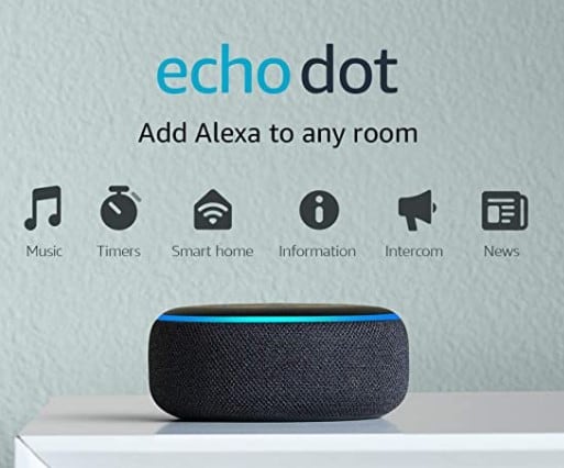 Amazon: Echo Dot 3rd Gen $24.99