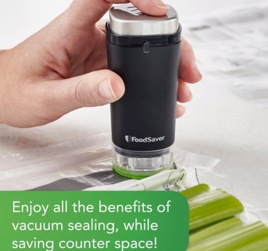 Walmart: FoodSaver Cordless Handheld Food Vacuum Sealer $24.99 (Reg $30)