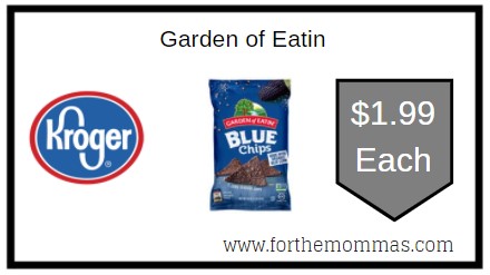 Kroger: Garden of Eatin ONLY $1.99 Each