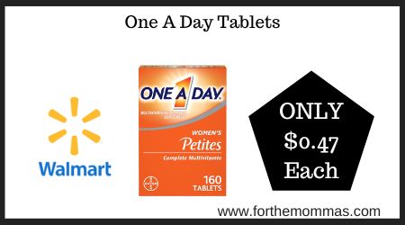 One A Day Tablets