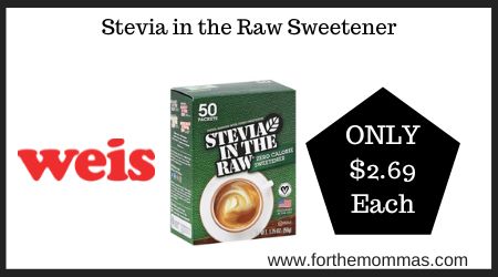 Stevia in the Raw Sweetener