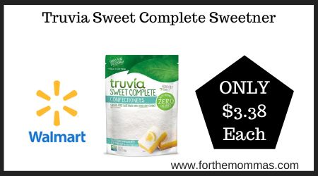 Truvia Sweet Complete Sweetner