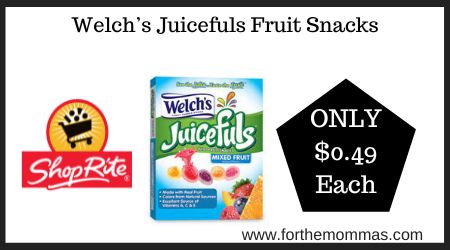 Welch’s Juicefuls Fruit Snacks