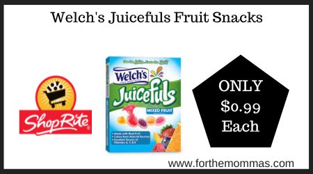 Welch's Juicefuls Fruit Snacks