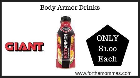 Body Armor Drinks