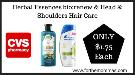 Herbal Essences bio:renew & Head & Shoulders Hair Care