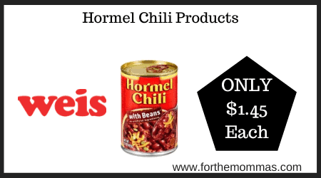 Hormel Chili Products