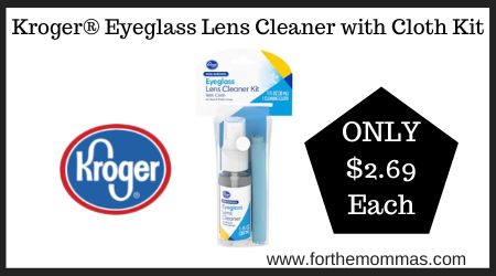 Kroger® Eyeglass Lens Cleaner with Cloth Kit
