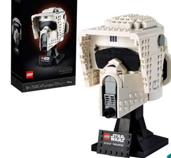 Walmart: LEGO Star Wars Trooper Helmet 471-Piece Collectible Building Kit - $40.00