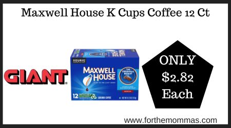 Maxwell House K Cups Coffee 12 Ct