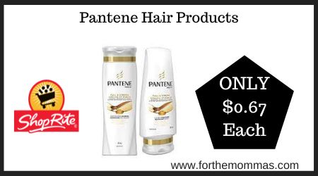 Pantene Hair Products