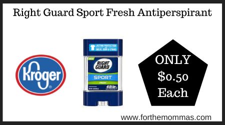 Right Guard Sport Fresh Antiperspirant