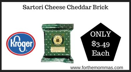 Sartori Cheese Cheddar Brick