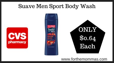 Suave Men Sport Body Wash