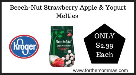 Beech-Nut Strawberry Apple & Yogurt Melties