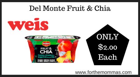 Del Monte Fruit & Chia