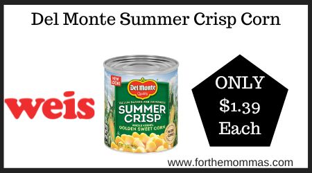 Del Monte Summer Crisp Corn