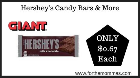 Hershey's Candy Bars & More