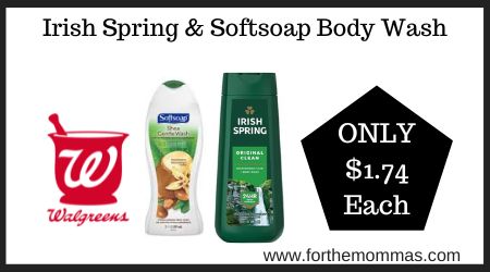 Irish Spring & Softsoap Body Wash