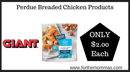 Perdue Breaded Chicken Products