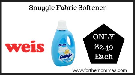 Snuggle Fabric Softener
