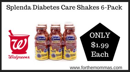 Splenda Diabetes Care Shakes 6-Pack