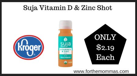 Suja Vitamin D & Zinc Shot