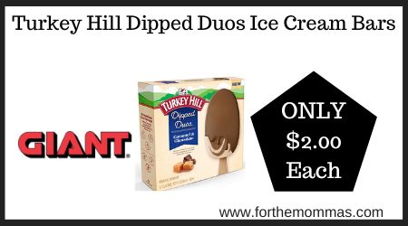 Turkey Hill Dipped Duos Ice Cream Bars