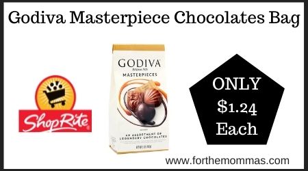 Godiva Masterpiece Chocolates Bag