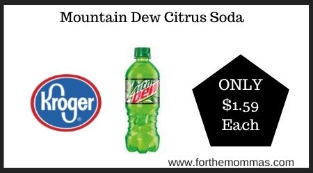 Mountain Dew Citrus Soda