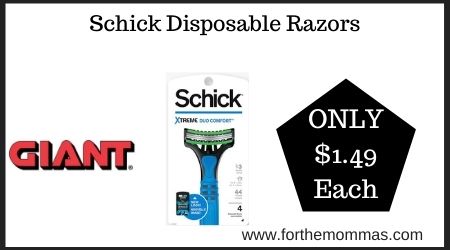 Schick Disposable Razors