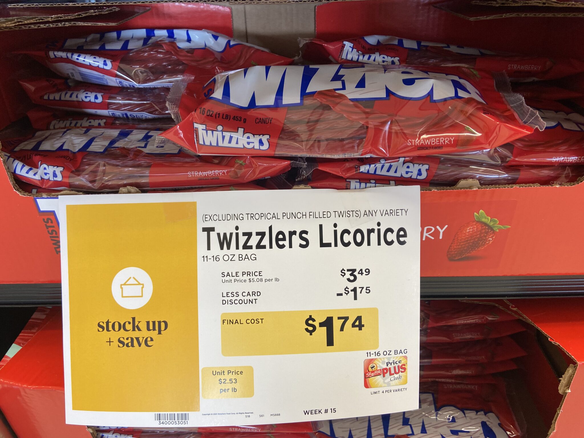 ShopRite: Twizzlers Licorice ONLY $1.74 Each Thru 4/15