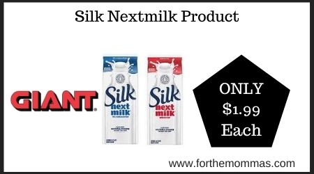 Silk Nextmilk Product