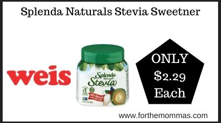 Splenda Naturals Stevia Sweetner