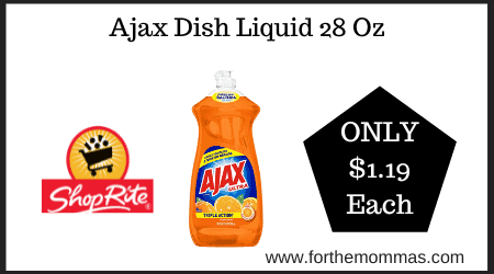 Ajax Dish Liquid 28 Oz