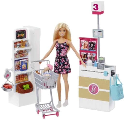 Amazon: Barbie Doll and Grocery Store ONLY $14.99 (Reg $30)