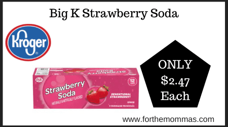 Big K Strawberry Soda