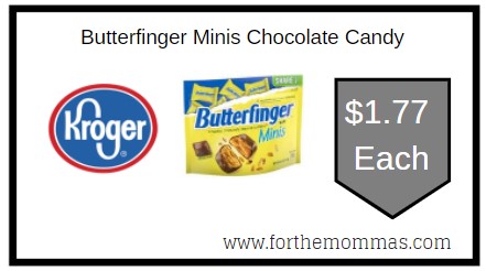 Kroger: Butterfinger Minis Chocolate Candy ONLY $1.77 Each 
