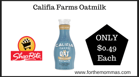 Califia Farms Oatmilk